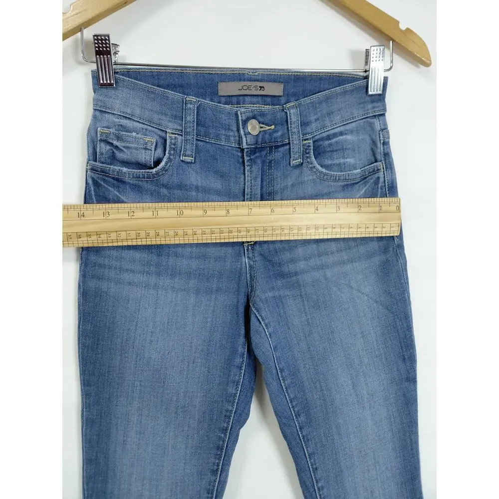 Joe's Cotton Blend Blue Skinny Stretch Jeans Women Size 23